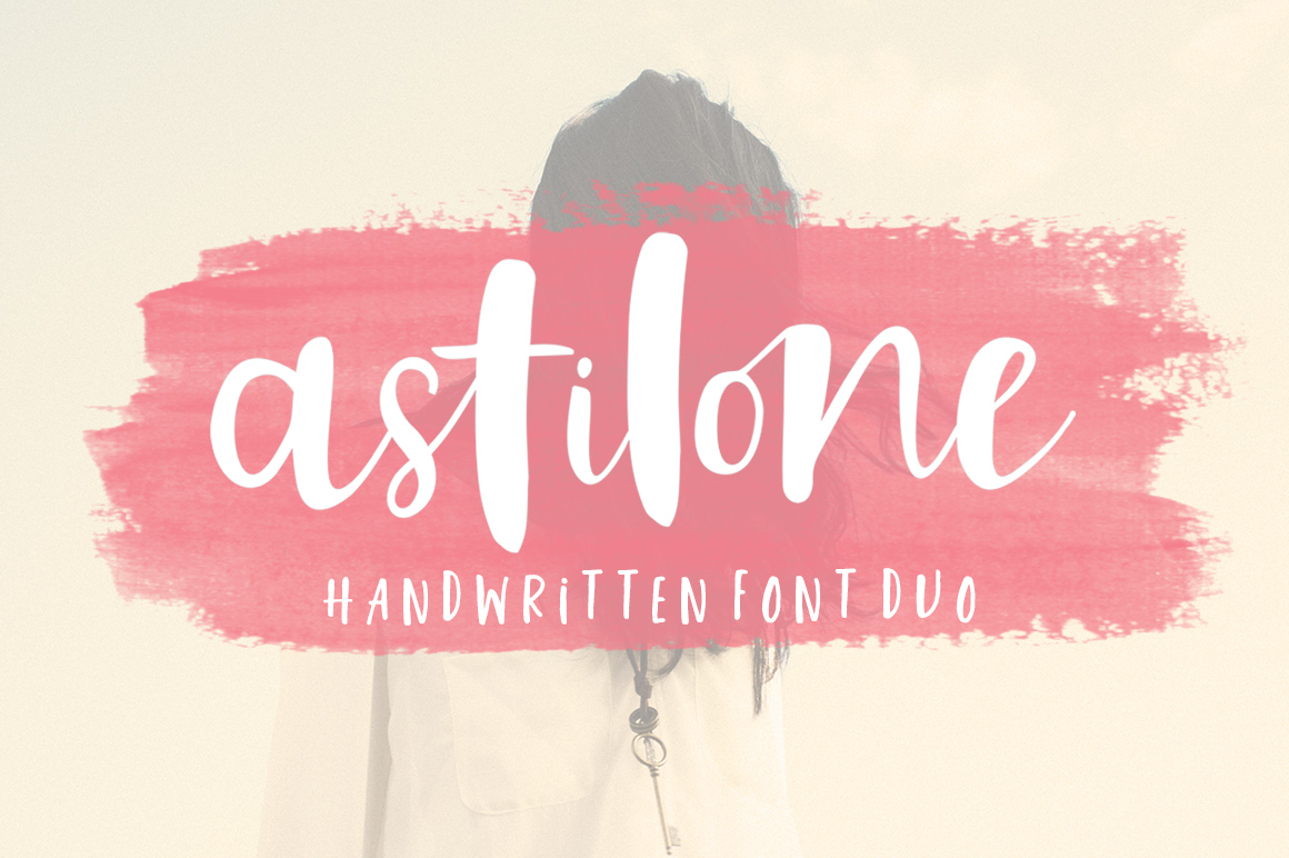 Astilone Font Duo: Your Go-To for Authentic, Hand-Brushed Style