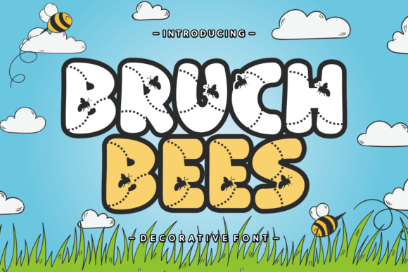 Bruch Bees Font: A Sweet Buzz for Your Creative Projects