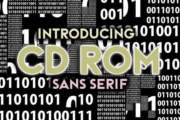 CD Rom Font: A Modern Sans Serif for Bold Projects