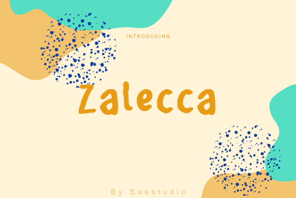 Discover the Dynamic Edge of Zalecca Font