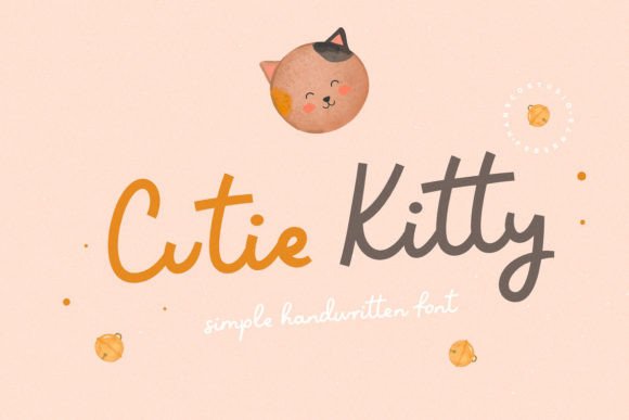 Embracing Organic Style with Cutie Kitty Font
