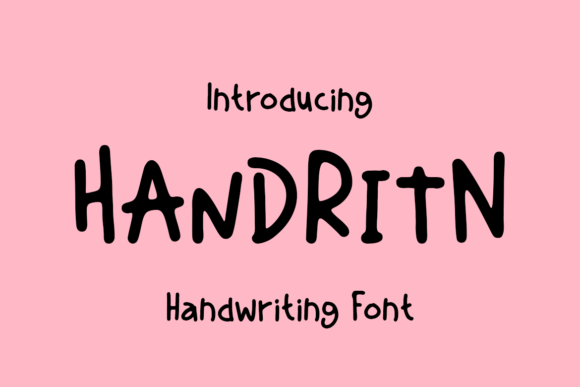 Handritn Font: Crafting Authentic Design with Expressive Type