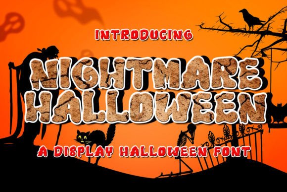 Nightmare Halloween Font: A Playful Tool for Standout Design