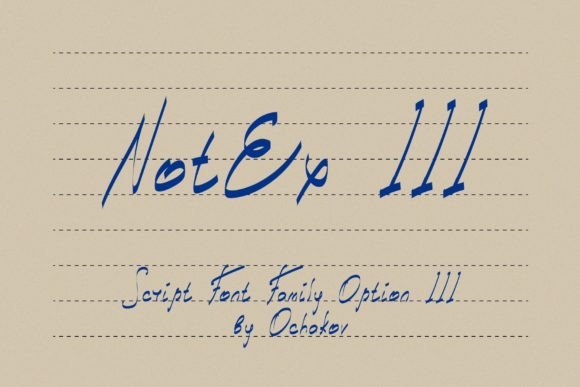 Notex III Font: Adding Whimsy to Modern Typography