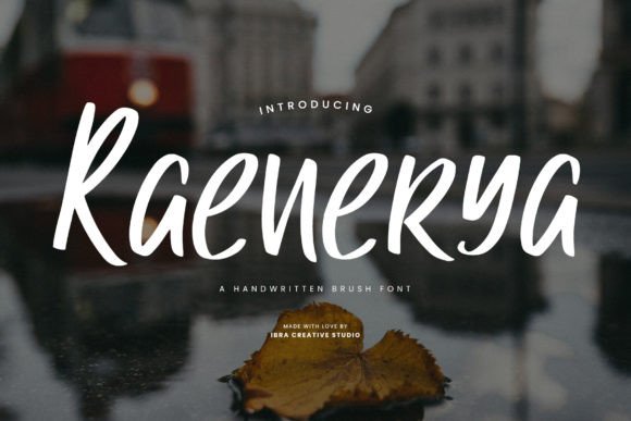 Raenerya Font: Adding Artistic Spontaneity to Your Designs