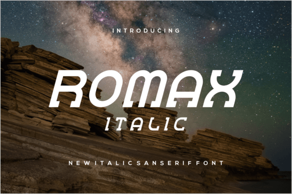 Romax Italic: A Modern Slab Serif with Calligraphic Soul