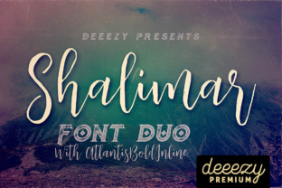 Shalimar Font Duo: Infusing Projects with Retro Charm