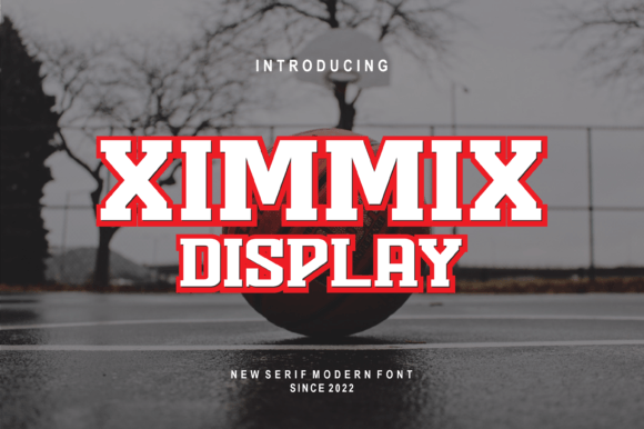Ximmix Display Font: A Modern Serif with a Charming Twist